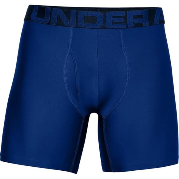 New Under Armour Men's UA Tech 6" Boxerjock - 2-Pack in Royal size 5XL - Picture 1 of 4